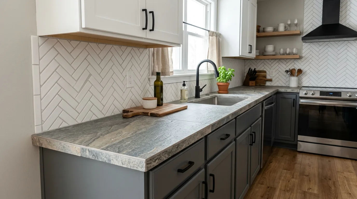 6. Work cleanly so the finish stays sharp