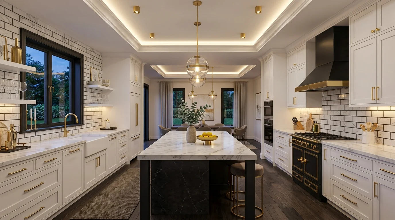 8. Balance contrast so the look stays refined