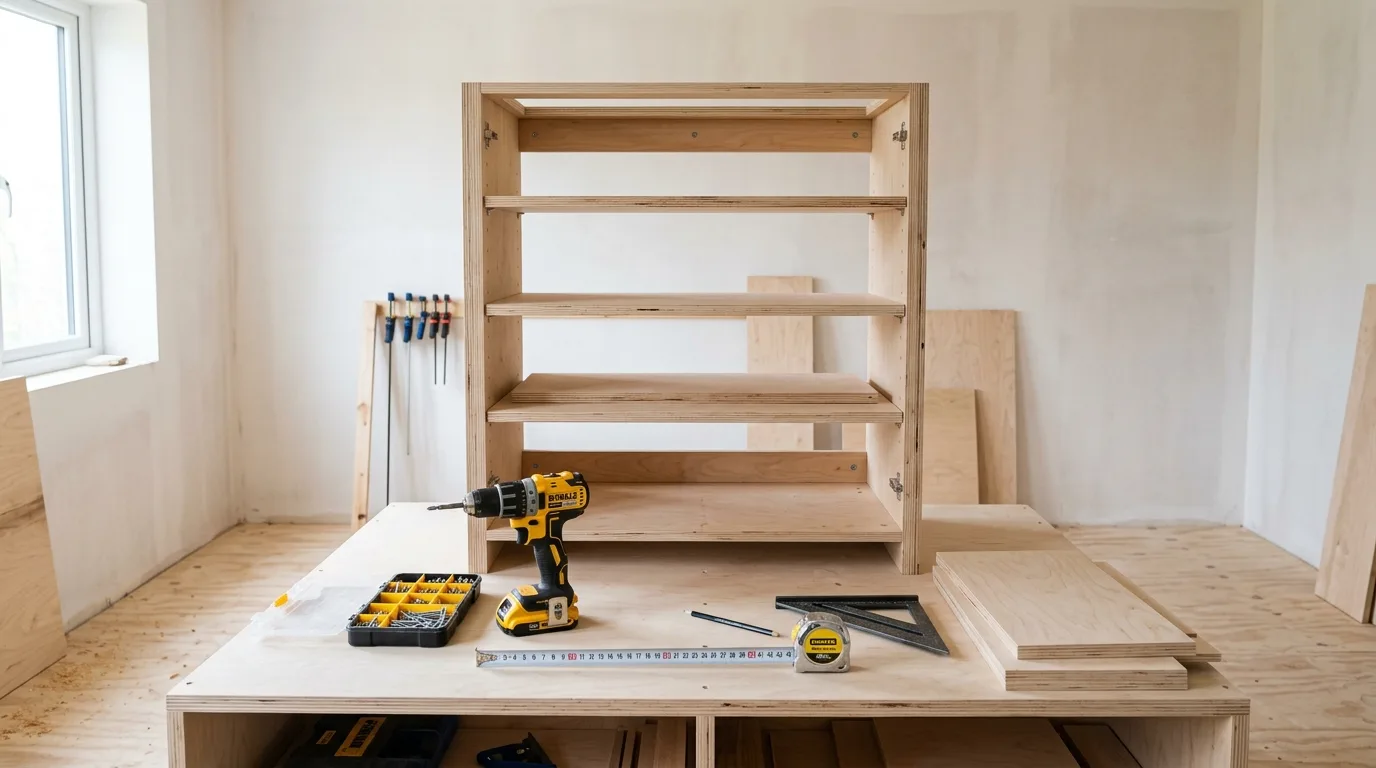 4. Prepare the surfaces and tools first