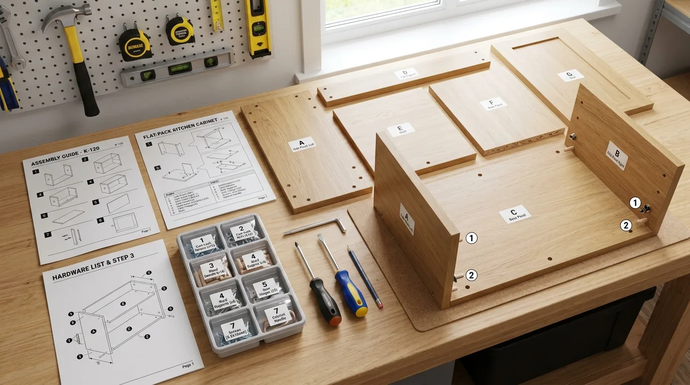 6. Work cleanly so the finish stays sharp