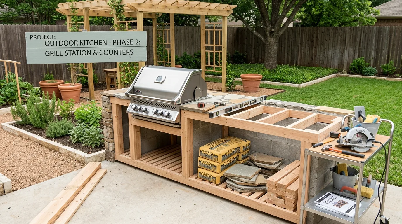 11. Use storage to keep the area feeling calm