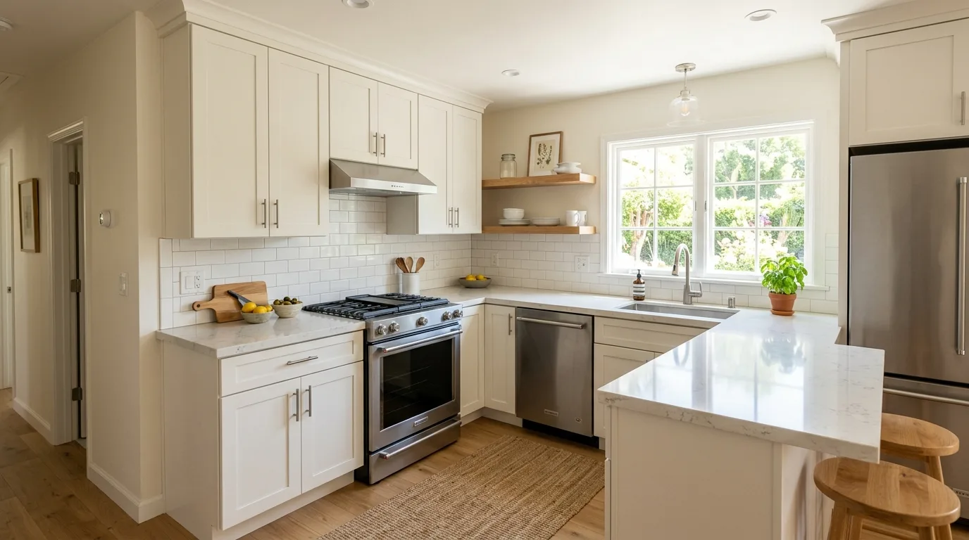 13 Best Small Kitchen Cabinet Colors to Make Your Space Look Bigger