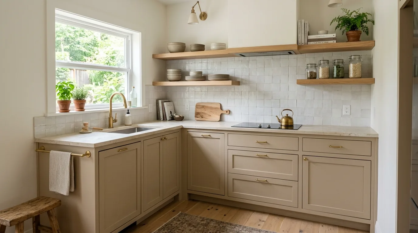 11. Soften the stronger lines with warmth