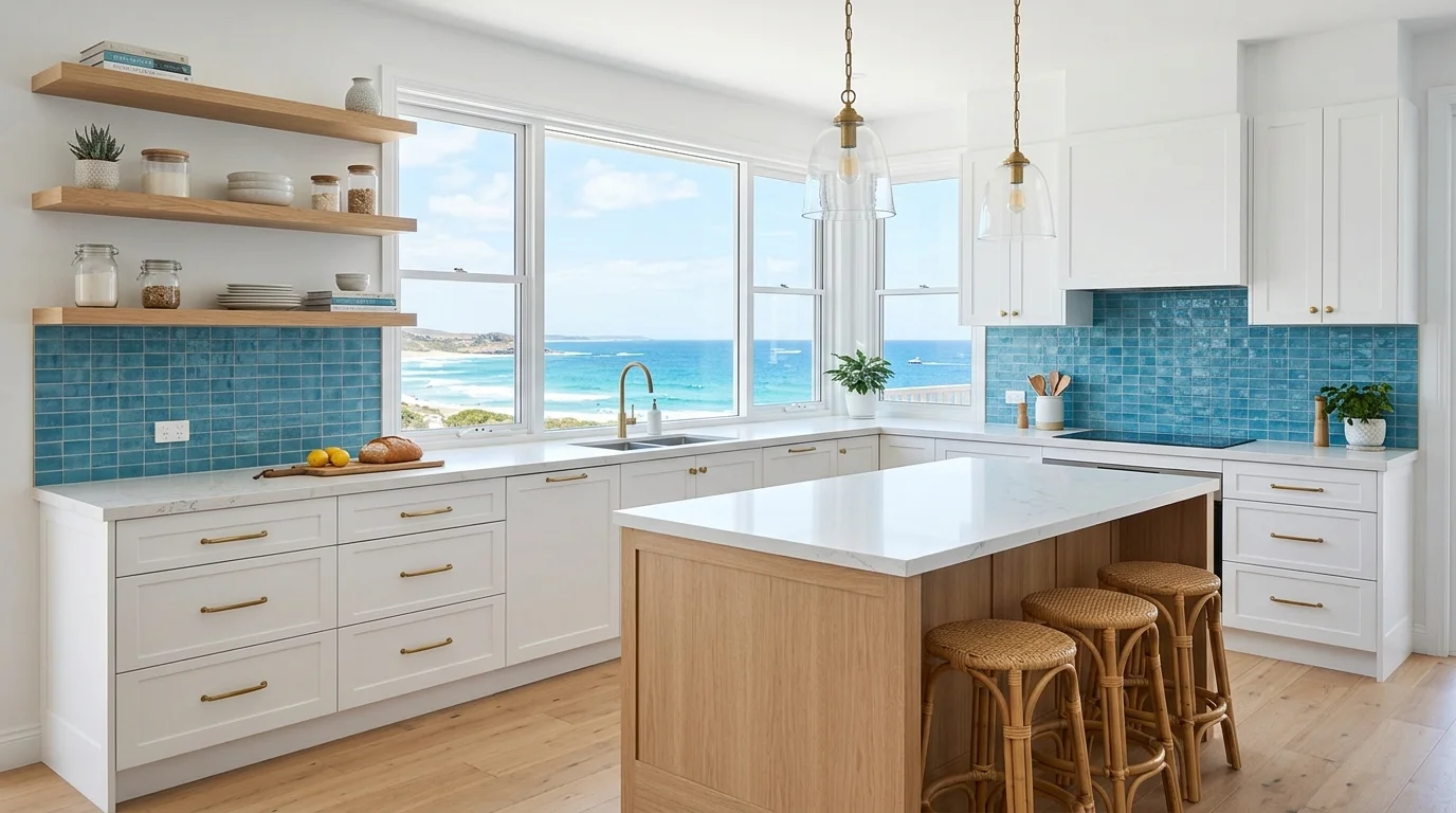 13 Breezy Modern Coastal Kitchen Ideas for a Beachy Vibe
