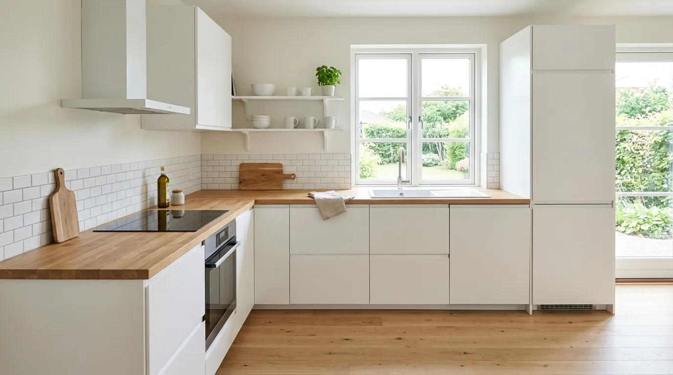 12 Bright Scandinavian Small Kitchen Renovation Ideas for a Fresh Look