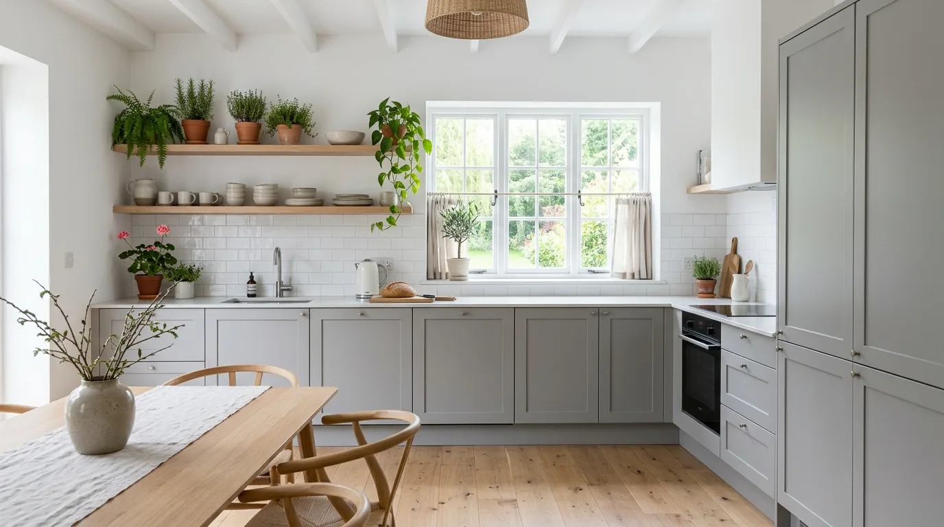 4. Bring in lighting that flatters the finish