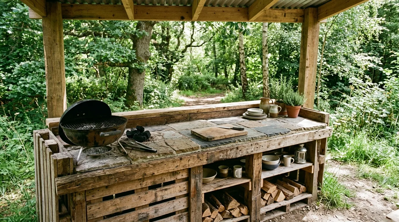 10. Tie the kitchen into the landscape around it