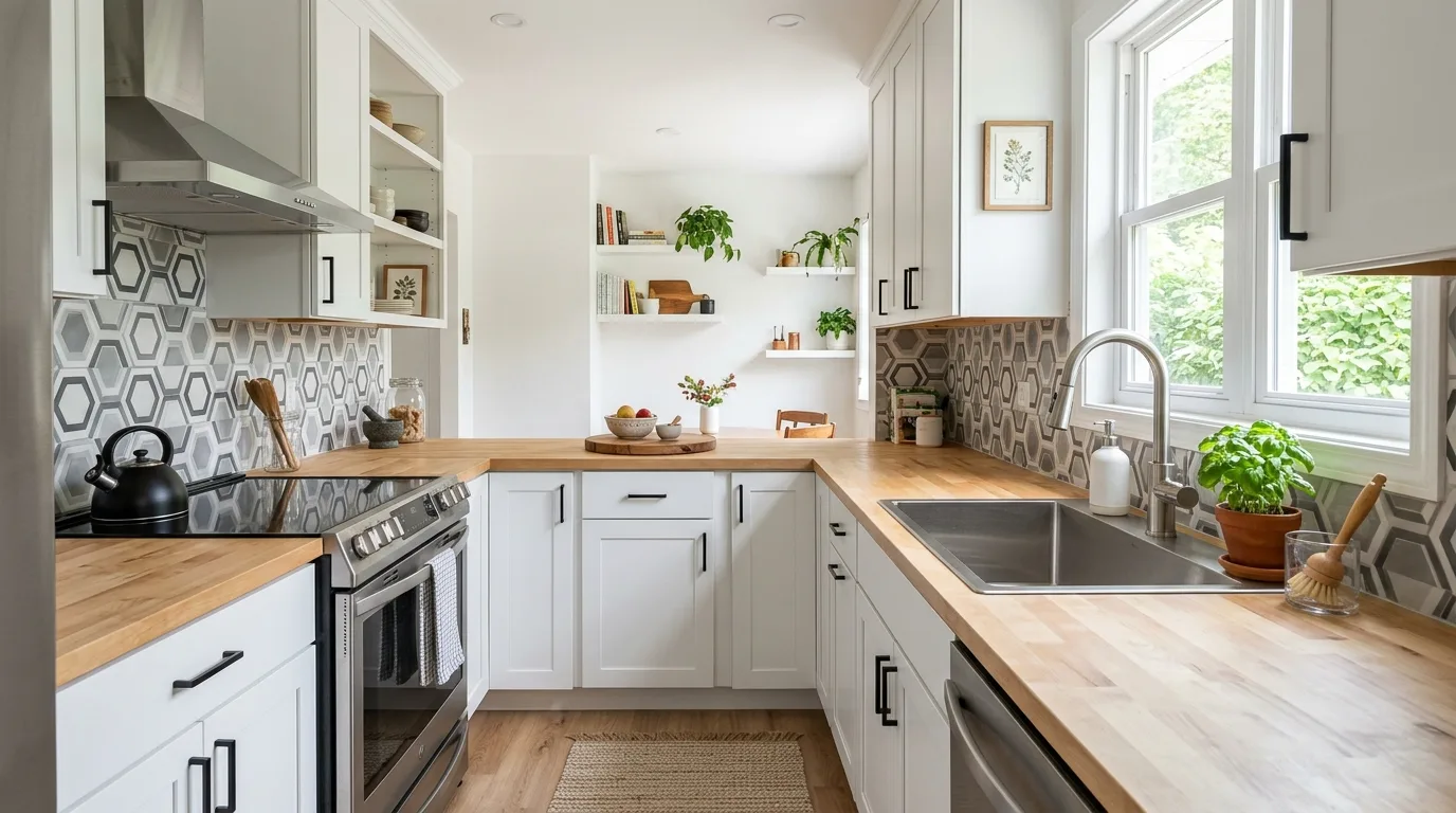 7. Layer texture to make the space feel lived in