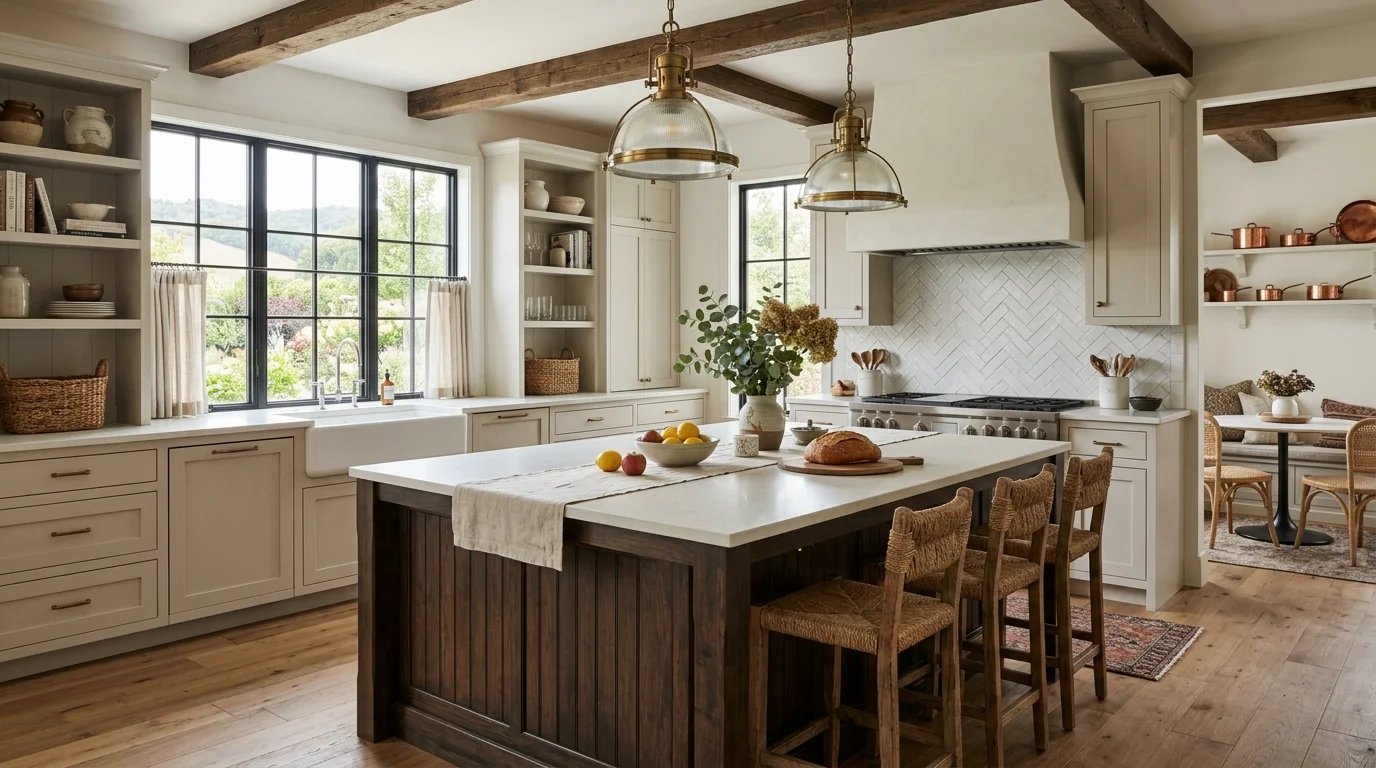 7. Layer texture to make the space feel lived in