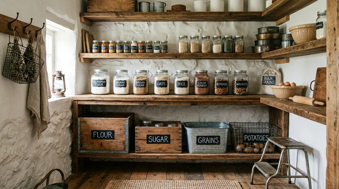 5. Give each shelf or drawer one job