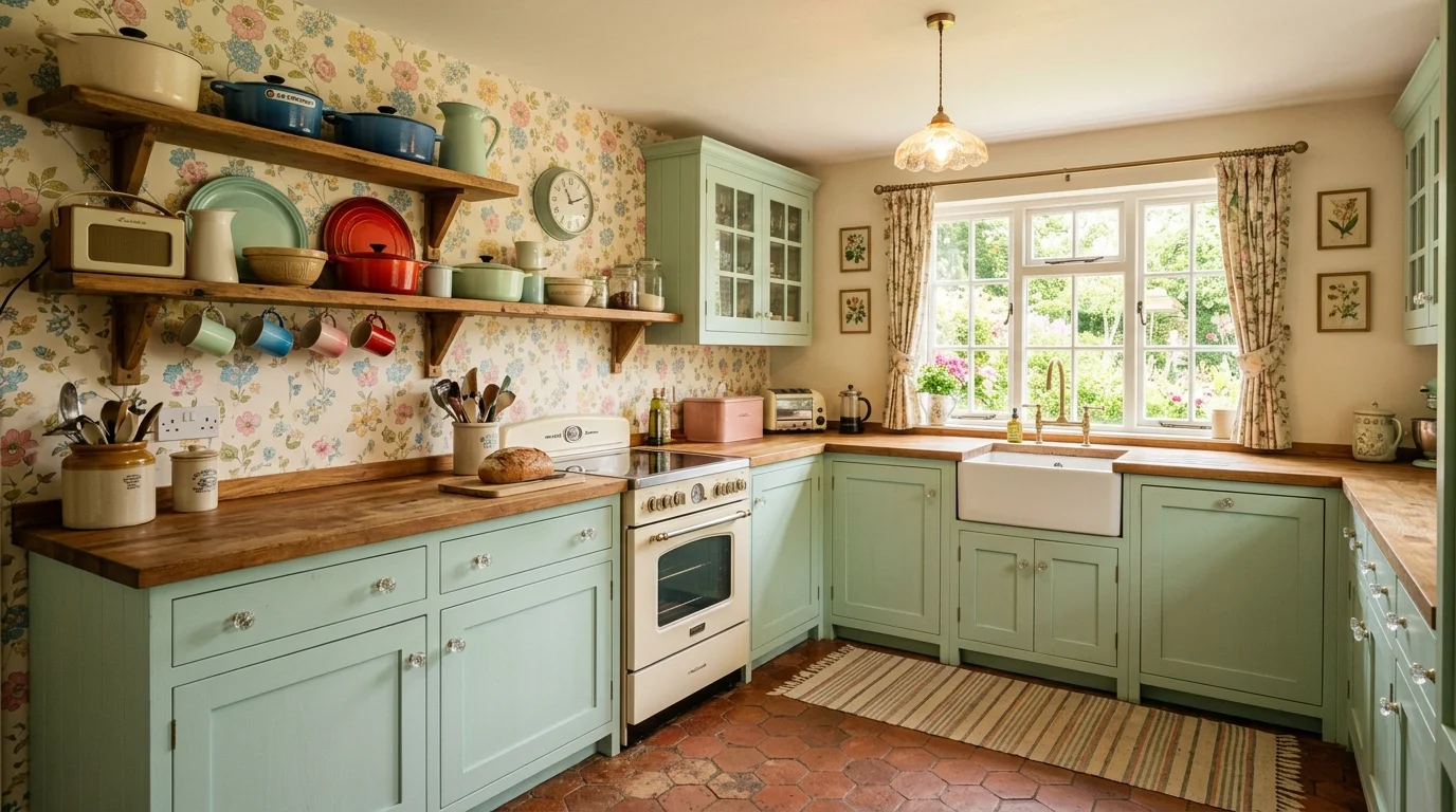 14 Charming Vintage Kitchen Decor Ideas for Nostalgic Style