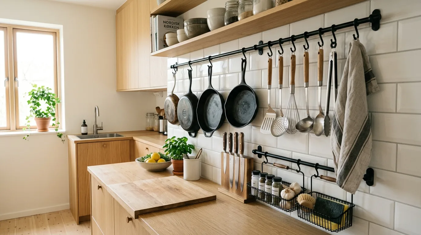 4. Bring in lighting that flatters the finish