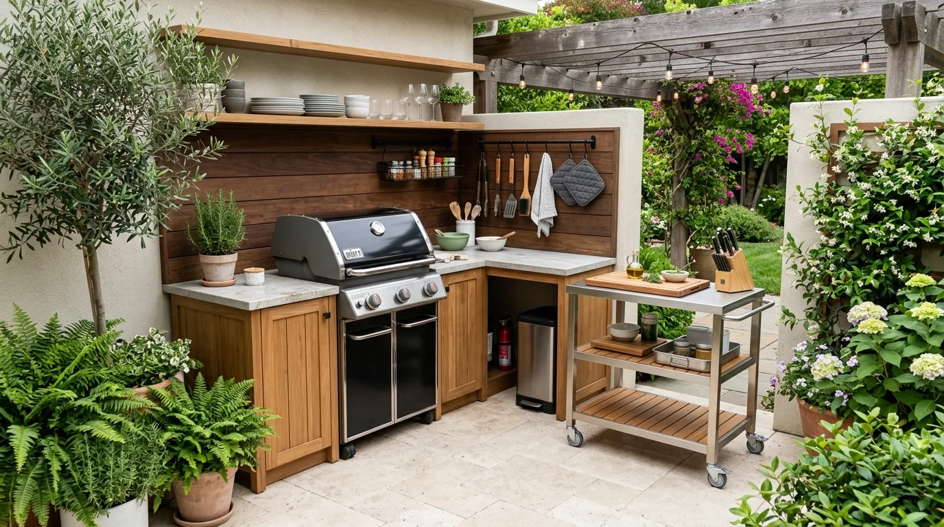 4. Add lighting that extends the space into evening