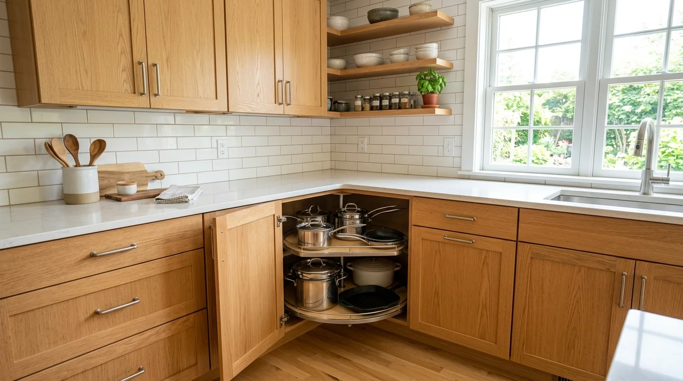 12 Clever Storage Ideas for Awkward Spaces in Kitchen to Use Every Inch