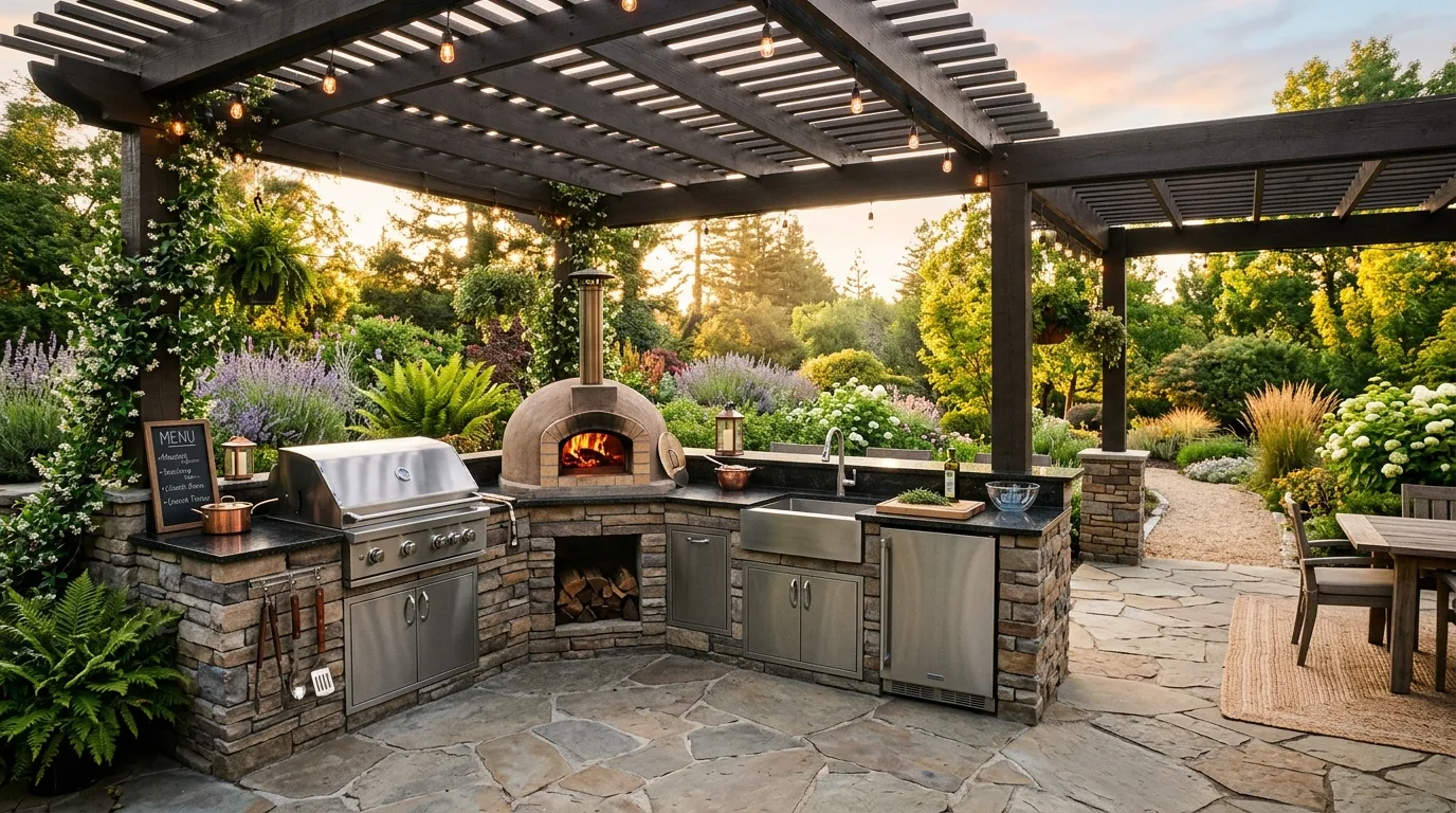 15 Complete Backyard Outdoor Kitchen Guide for the Ultimate Cooking Space