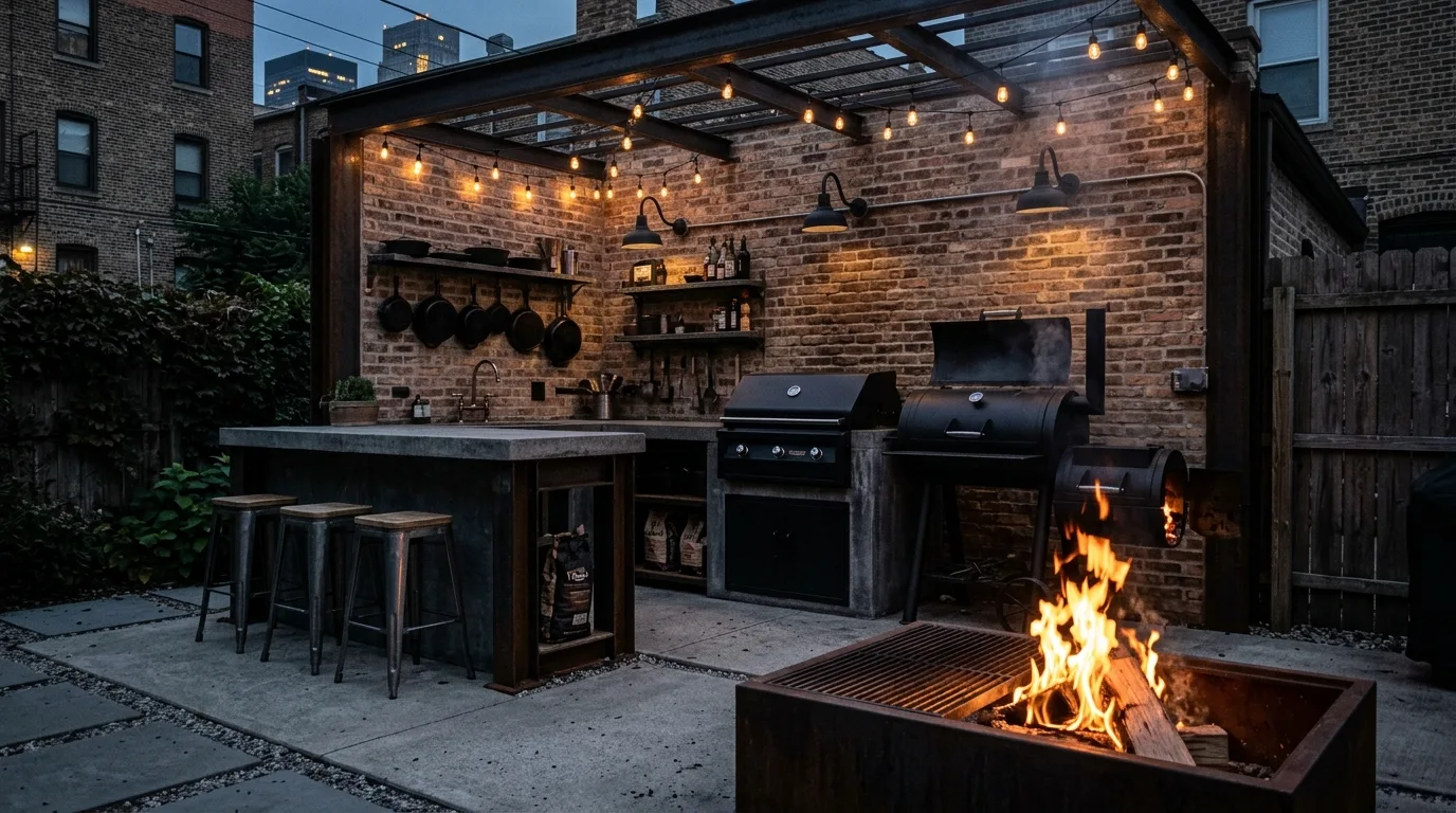 11. Use storage to keep the area feeling calm