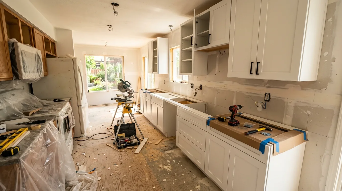 4. Prepare the surfaces and tools first