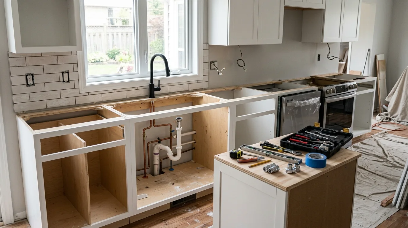 6. Work cleanly so the finish stays sharp