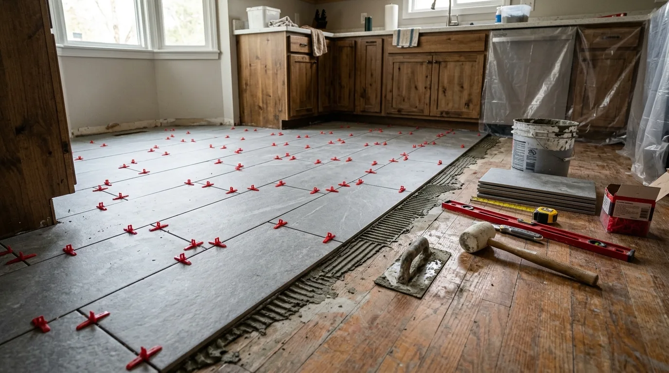 8. Secure the core structure properly