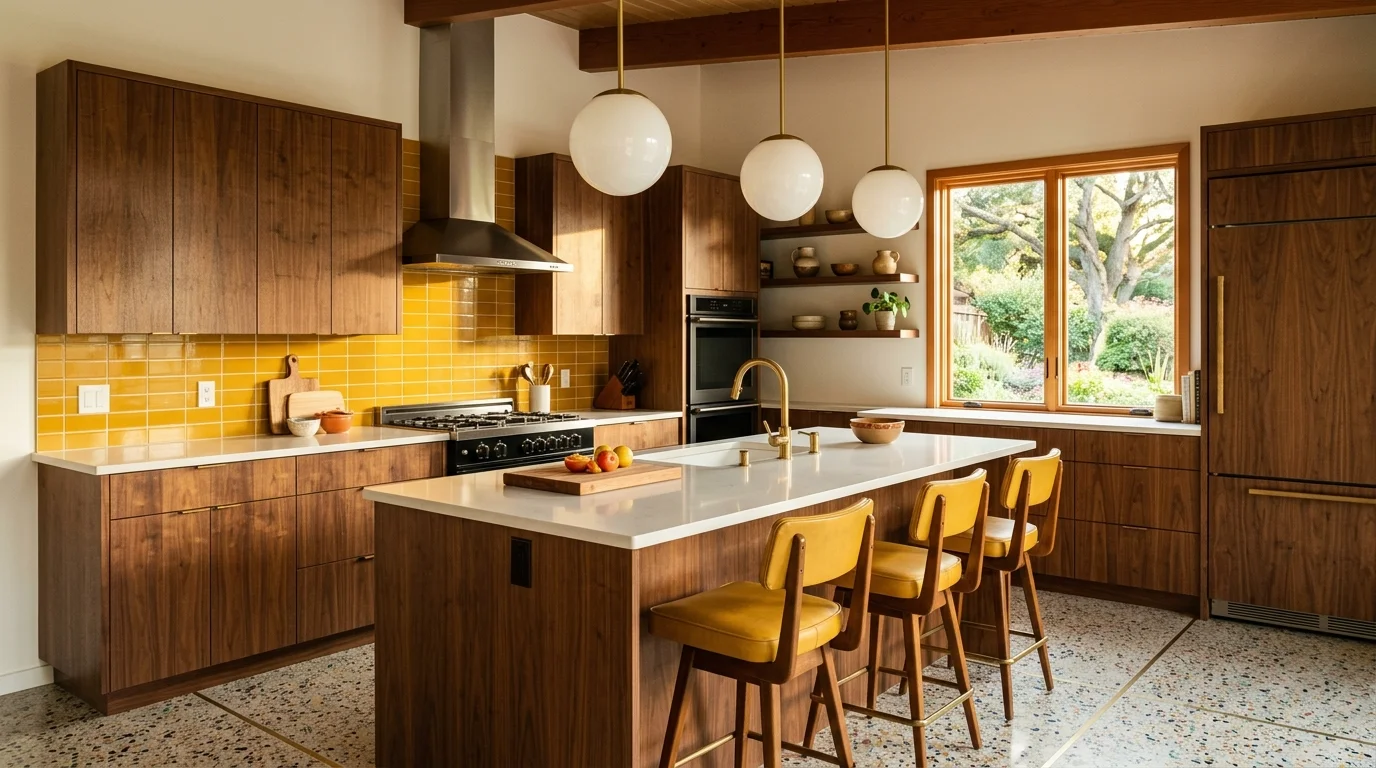 14 Cool Midcentury Kitchen Remodel Ideas for a Retro Refresh