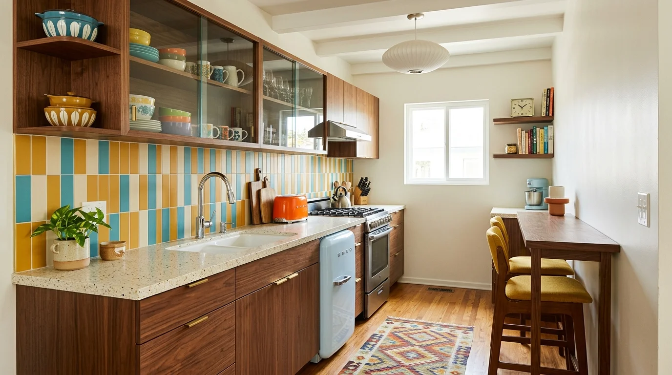 Retrorefresh 14 Cool Midcentury Kitchen Remodel Ideas for a Retro Refresh | The ...