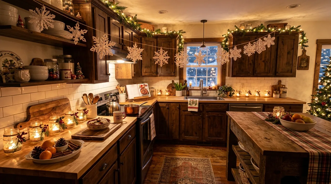 13 Crafty DIY Christmas Kitchen Decor Ideas to Personalize Your Home