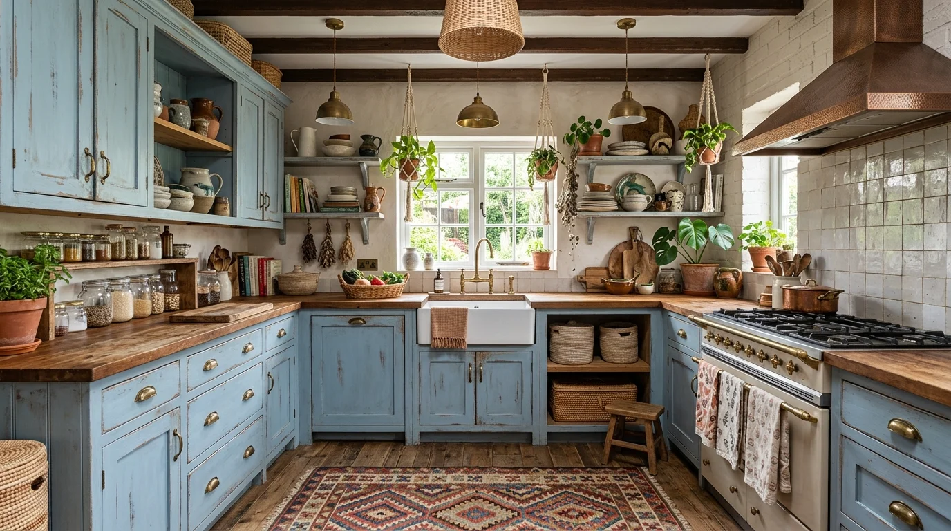 4. Bring in lighting that flatters the finish