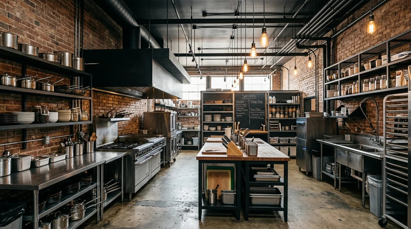 4. Bring in lighting that flatters the finish