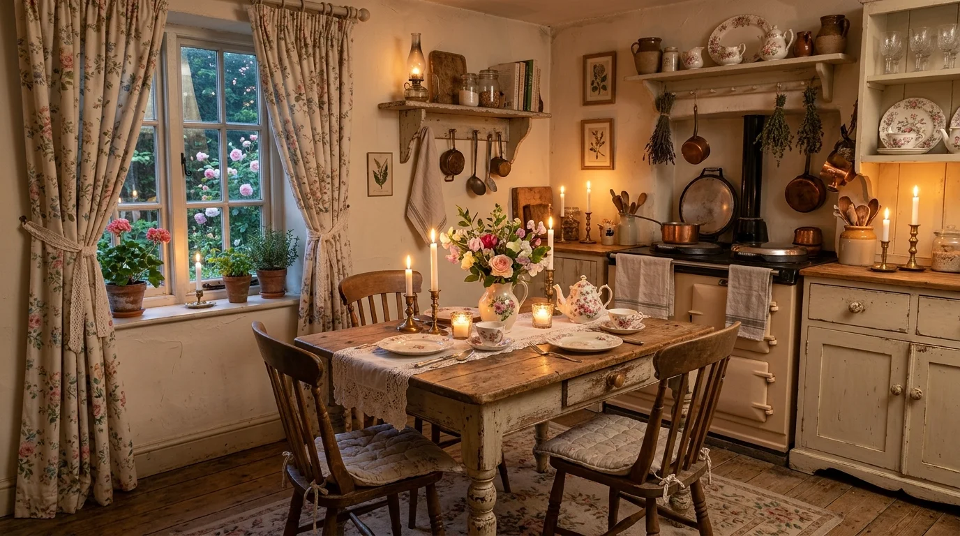 4. Bring in lighting that flatters the finish