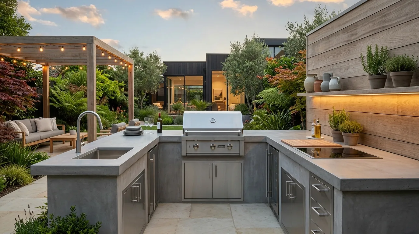 3. Use finishes that still feel warm and inviting