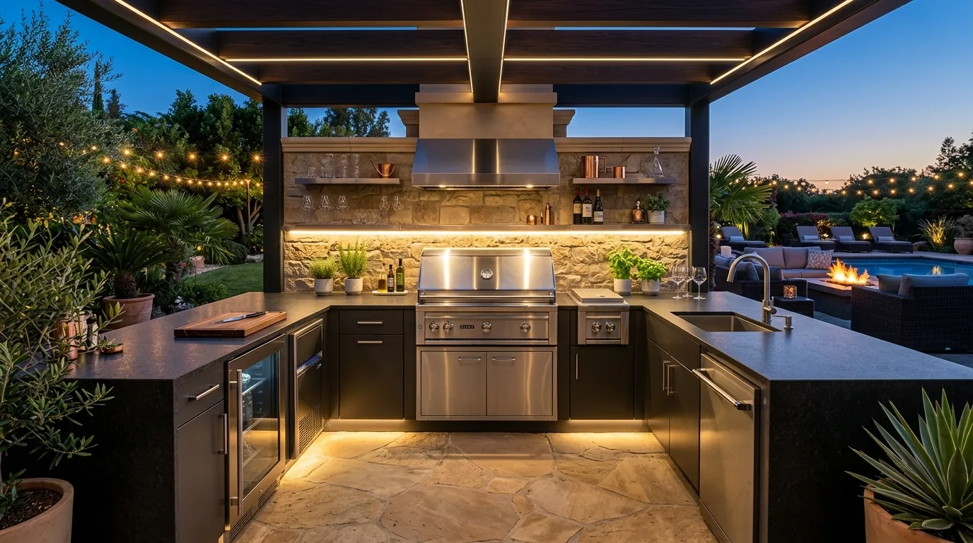 11. Use storage to keep the area feeling calm