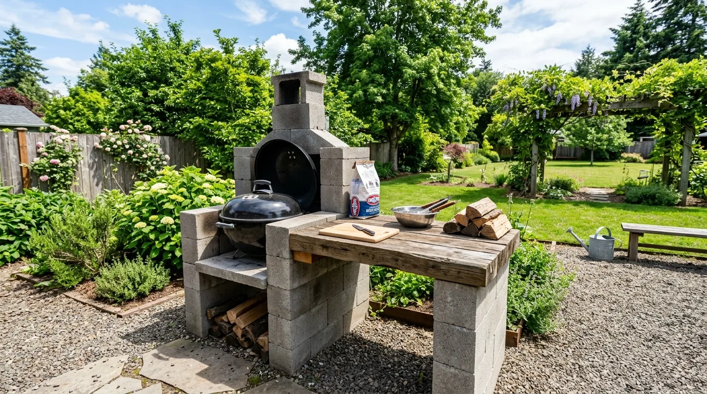 13 Easy DIY Outdoor Grill Station Ideas for Summer BBQs