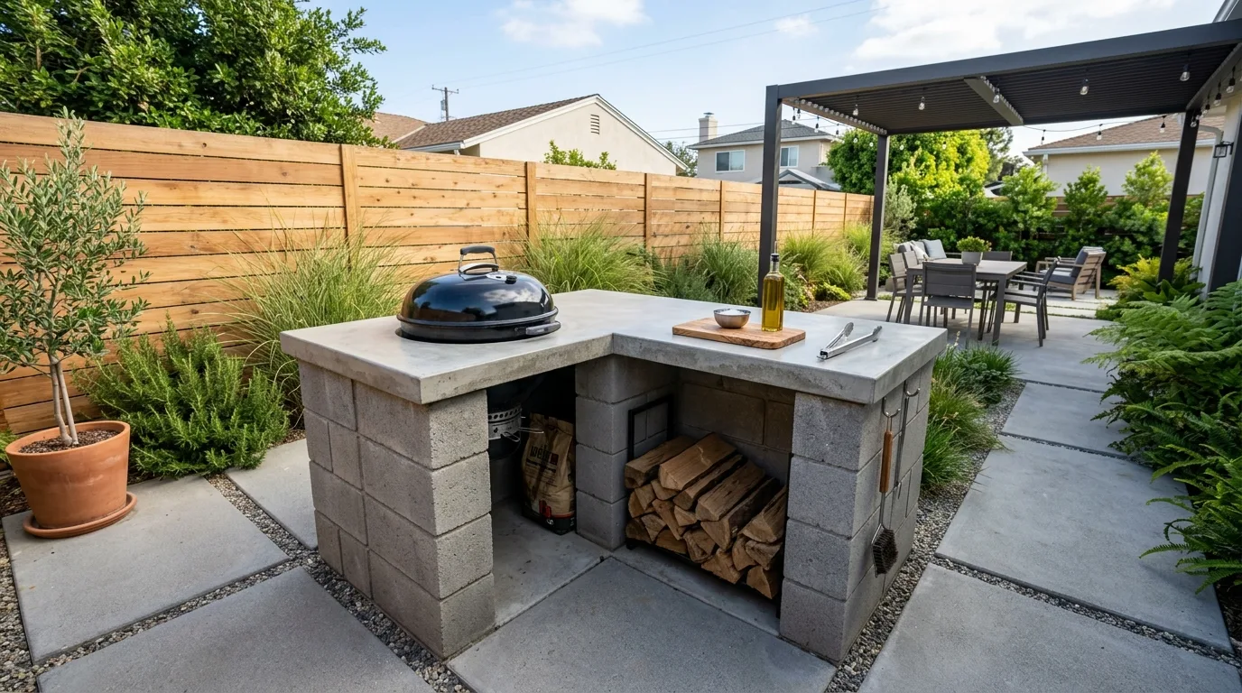 4. Add lighting that extends the space into evening