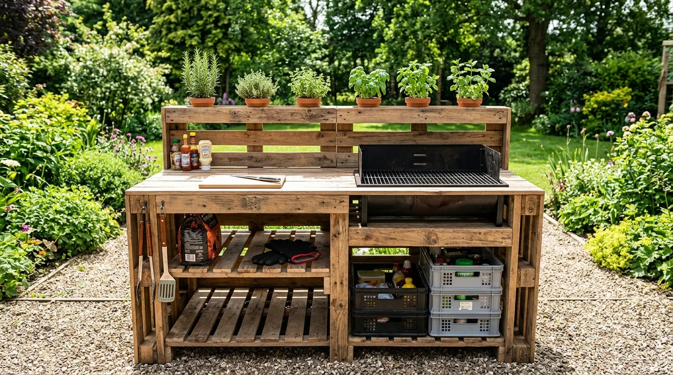 11. Use storage to keep the area feeling calm