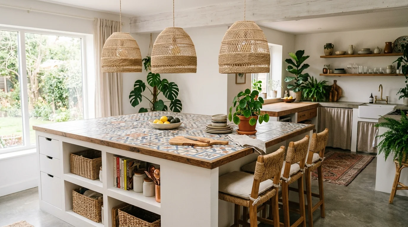 4. Bring in lighting that flatters the finish