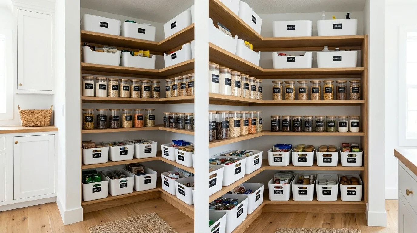 5. Give each shelf or drawer one job