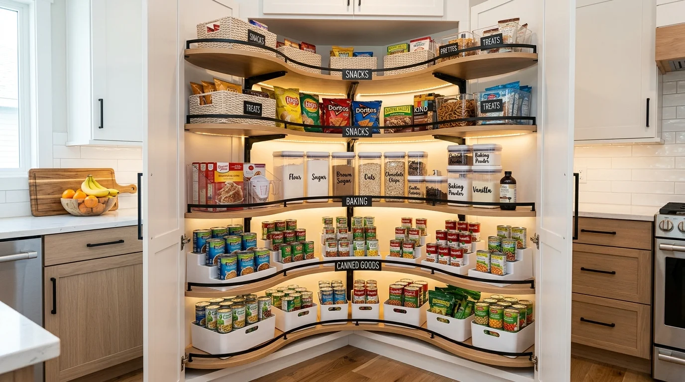 8. Turn hidden areas into useful storage