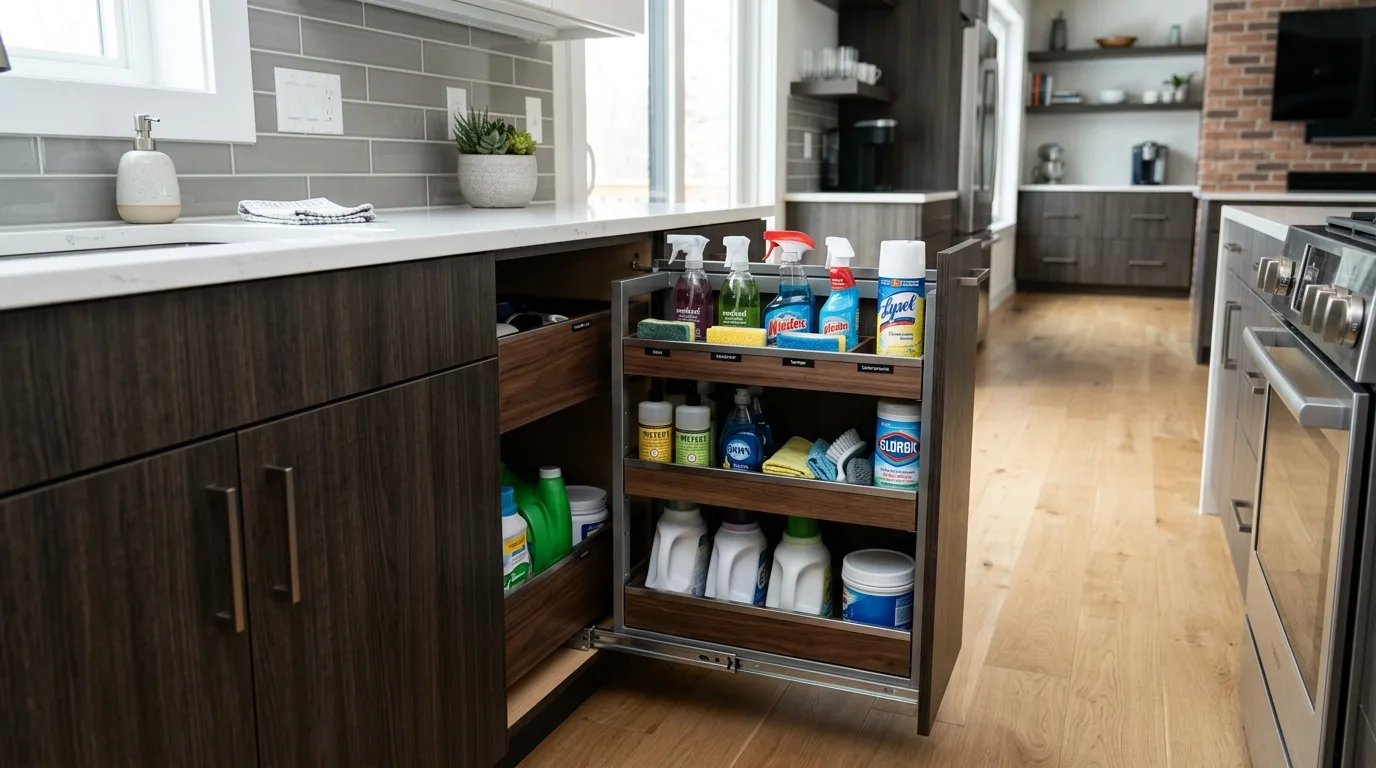 6. Reduce clutter by grouping like with like