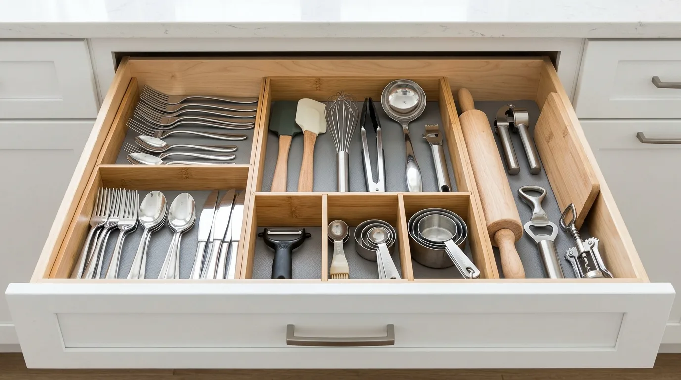 8. Turn hidden areas into useful storage