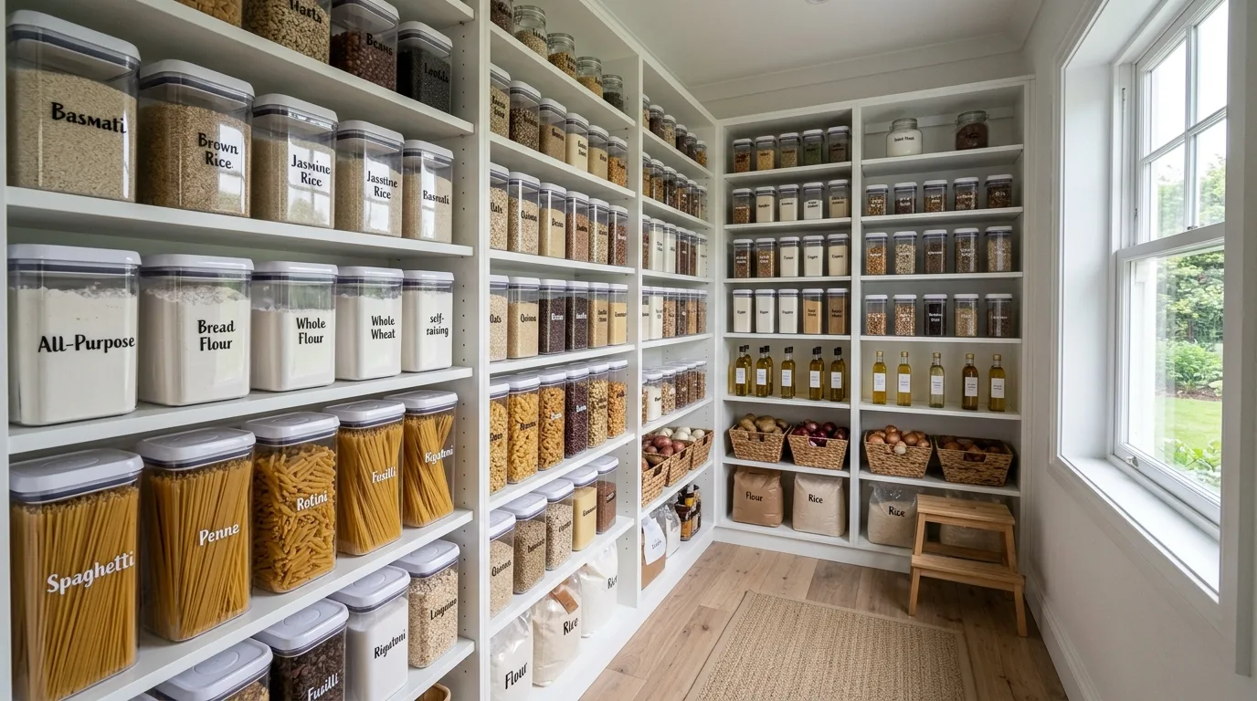 14 Efficient Kitchen Pantry Storage Cabinet Ideas for Bulk Items