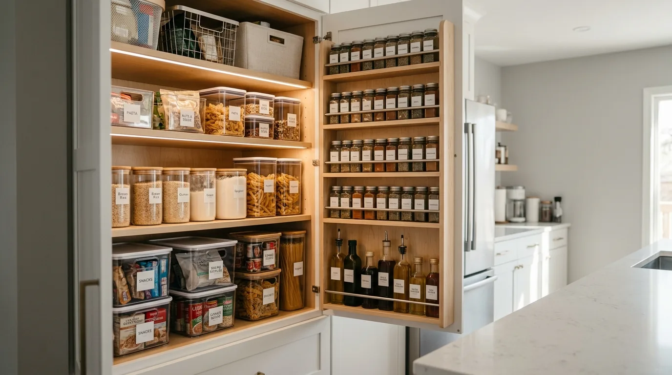 6. Reduce clutter by grouping like with like