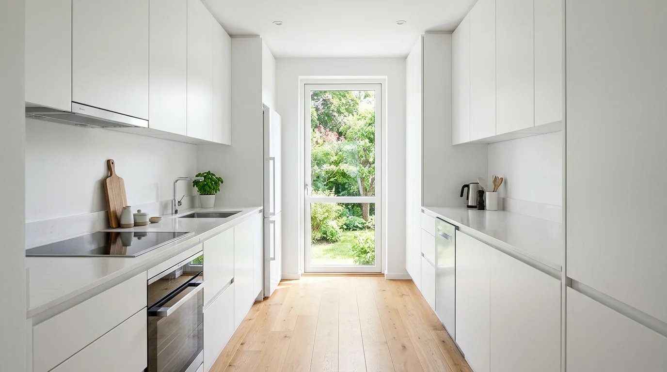 13 Efficient Small Galley Kitchen Remodel Ideas for Narrow Spaces