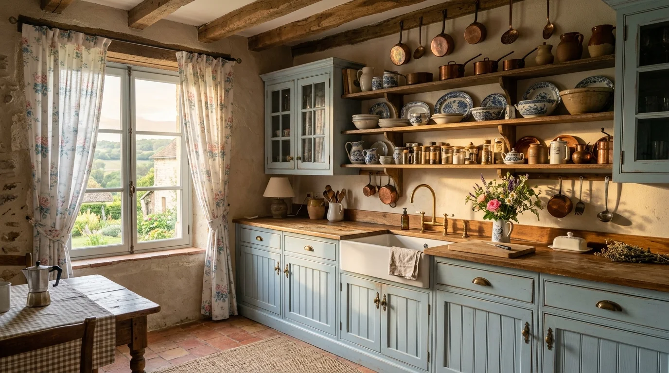 4. Bring in lighting that flatters the finish