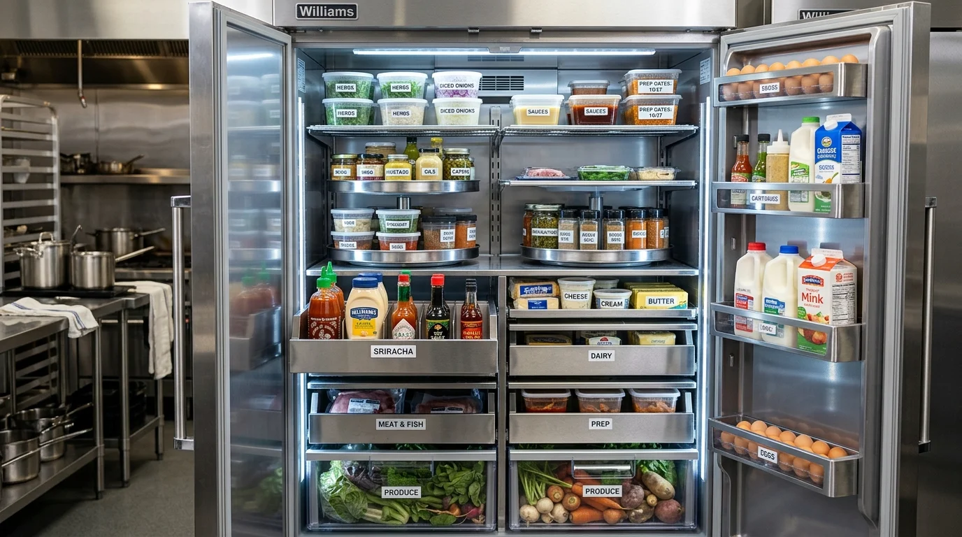 6. Reduce clutter by grouping like with like