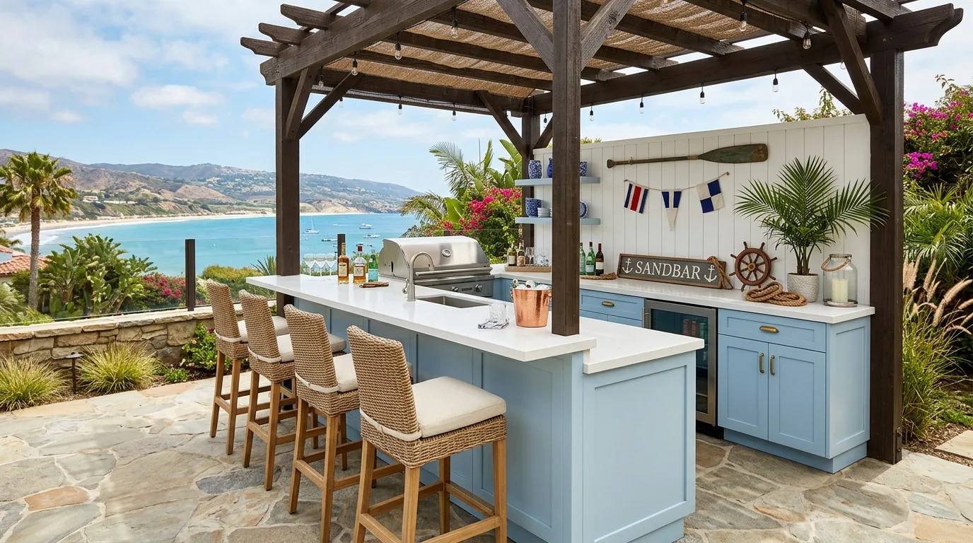 10. Tie the kitchen into the landscape around it