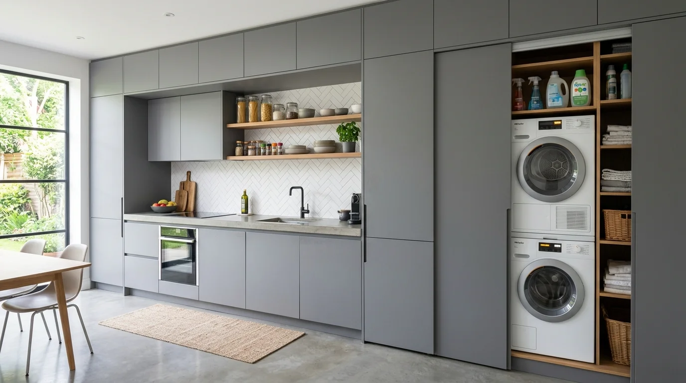 4. Bring in lighting that flatters the finish