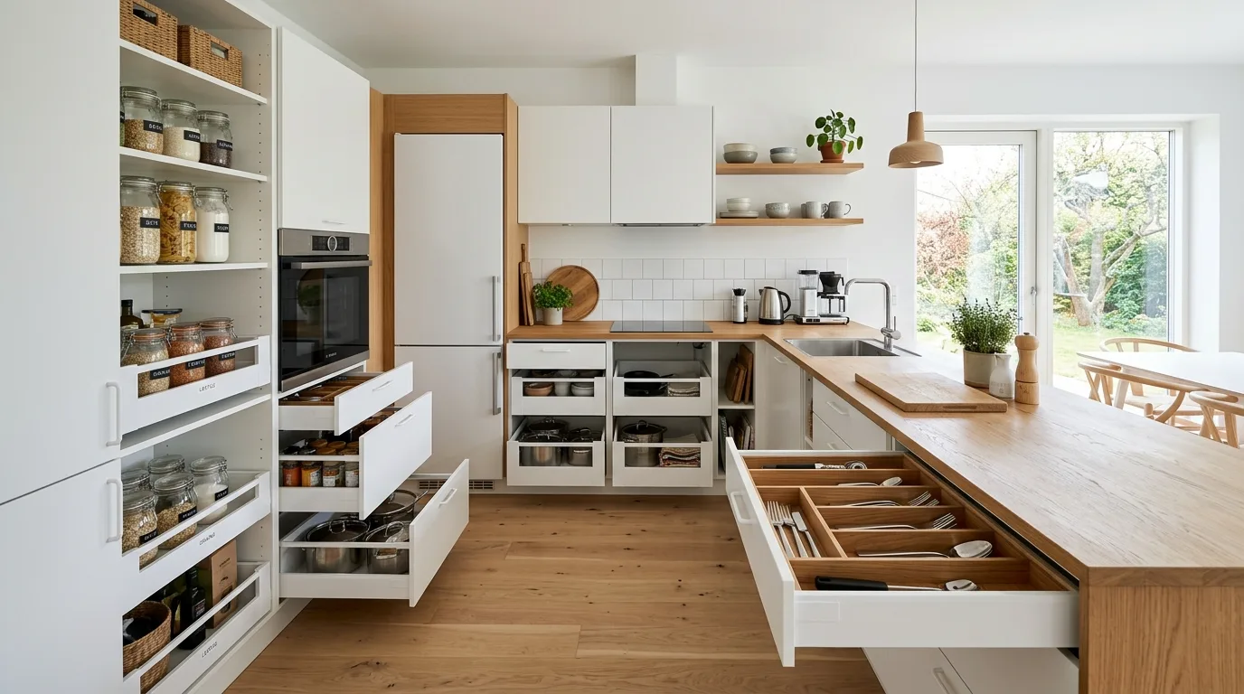 4. Bring in lighting that flatters the finish