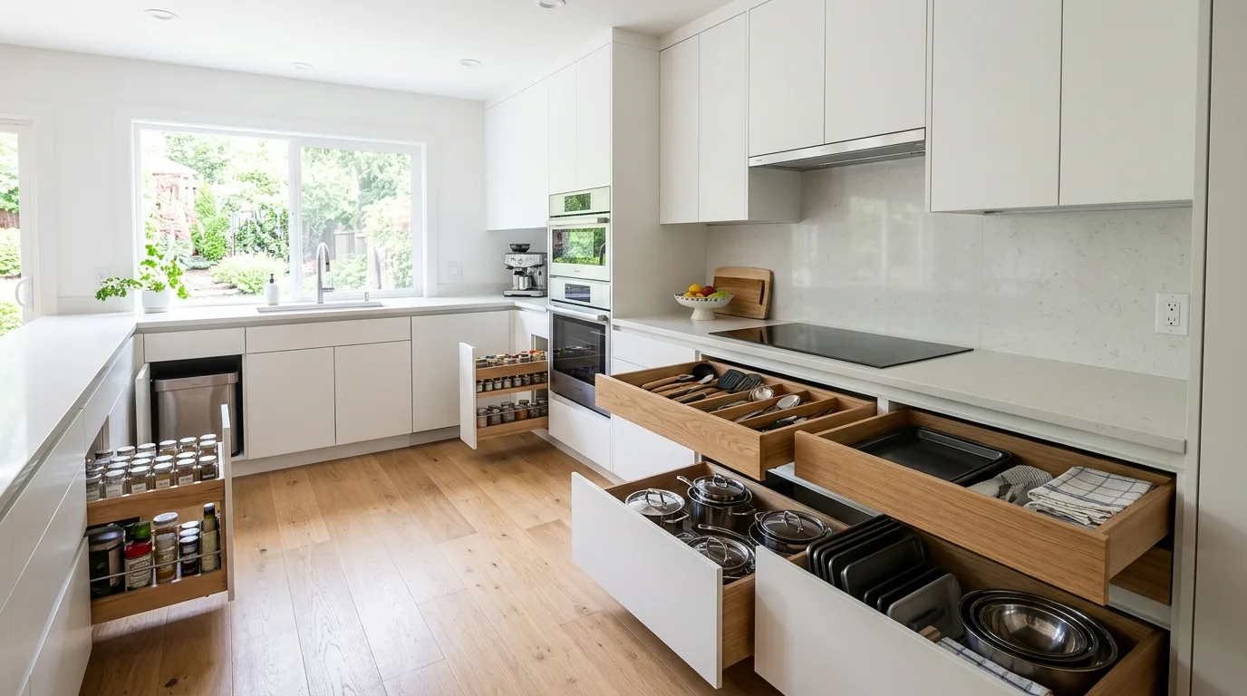 13 Genius Clever Under Kitchen Cabinet Ideas for Hidden Storage