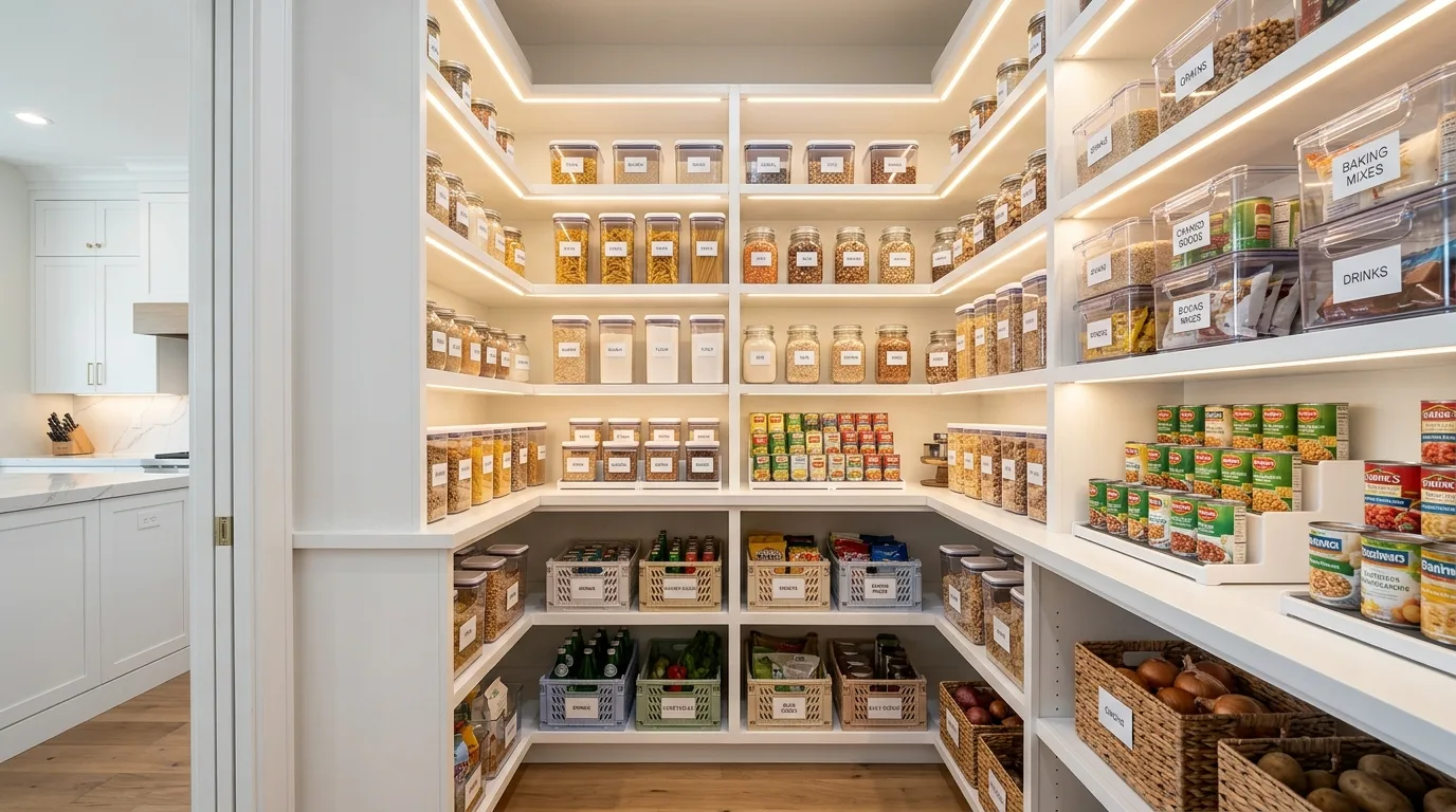 14 Genius Kitchen Pantry Organization Ideas to Maximize Every Shelf