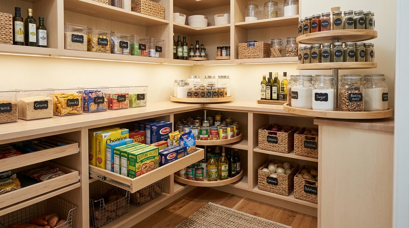 8. Turn hidden areas into useful storage